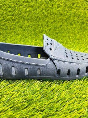 Floafers Prodigy Driver Boys Size 1Y Blue Walking Casual Slip On Loafers Shoes